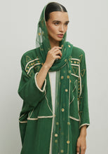 Load image into Gallery viewer, FOUNDING DAY GREEN ABAYA/SHAYLA