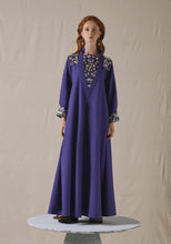 Load image into Gallery viewer, Embroidered Purple Kraftan