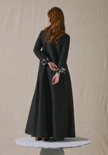 Load image into Gallery viewer, Black Embroidered Kaftan