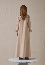 Load image into Gallery viewer, Beige Embroidered Kaftan