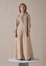 Load image into Gallery viewer, Beige Embroidered Kaftan