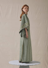 Load image into Gallery viewer, Sage Embroidered Kaftan