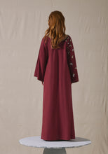 Load image into Gallery viewer, Maroon Embroidered Kaftan