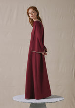Load image into Gallery viewer, Maroon Embroidered Kaftan