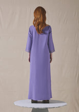 Load image into Gallery viewer, Lavender Embroidered Kaftan