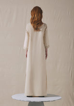 Load image into Gallery viewer, Beige Embroidered Kaftan