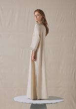 Load image into Gallery viewer, Beige Embroidered Kaftan