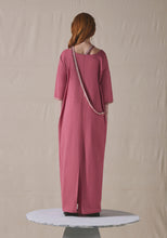 Load image into Gallery viewer, Pink Embroidered Kaftan