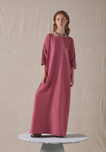 Load image into Gallery viewer, Pink Embroidered Kaftan