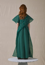 Load image into Gallery viewer, Green Draped Kaftan