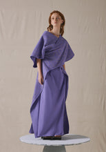 Load image into Gallery viewer, Purple Draped Kaftan