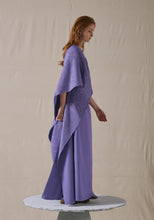 Load image into Gallery viewer, Purple Draped Kaftan