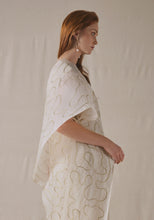 Load image into Gallery viewer, Ivory Draped Kaftan