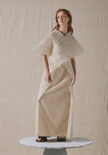 Load image into Gallery viewer, Ivory Draped Kaftan