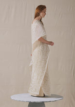 Load image into Gallery viewer, Ivory Draped Kaftan