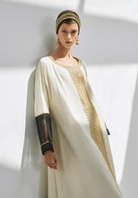 Load image into Gallery viewer, Founding Day off white Kaftan/Headband