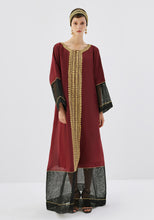 Load image into Gallery viewer, Founding Day Maroon Kaftan/Headband