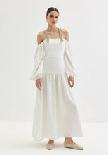 Load image into Gallery viewer, White Off Shoulder dress