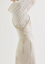 Load image into Gallery viewer, Tailored Linen Shirt & Cord Sash