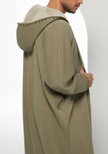 Load image into Gallery viewer, Hooded Farwa Coat