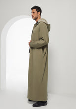 Load image into Gallery viewer, Hooded Farwa Coat