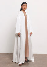 Load image into Gallery viewer, Ivory Abaya & Shayla in Dot Style