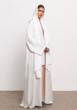 Load image into Gallery viewer, Ivory Abaya & Shayla in Dot Style