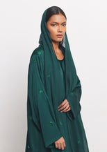 Load image into Gallery viewer, Teal Abaya & Shayla in Triangle Style