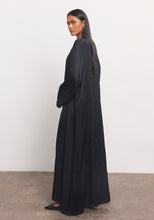 Load image into Gallery viewer, Black Abaya & Shayla in Triangle Style