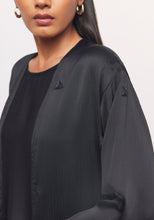 Load image into Gallery viewer, Black Abaya & Shayla in Triangle Style