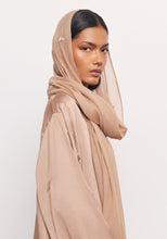 Load image into Gallery viewer, Blush Abaya & Shayla in Triangle Style