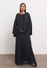 Load image into Gallery viewer, Black Abaya & Shayla in Dot Style