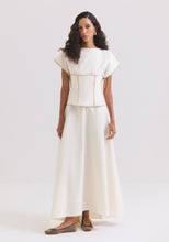 Load image into Gallery viewer, Corset Dress in Cream