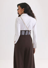 Load image into Gallery viewer, Corset Pants in brown