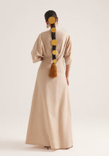 Load image into Gallery viewer, Oat Waisted Kaftan with robes