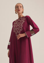 Load image into Gallery viewer, Cherry Kaftan with embroidery