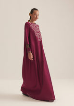 Load image into Gallery viewer, Cherry Kaftan with embroidery