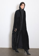 Load image into Gallery viewer, Velvet Black Abaya & Shayla