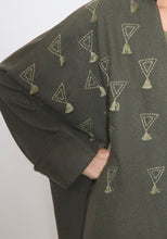 Load image into Gallery viewer, Wool Moss Abaya & Shayla