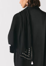 Load image into Gallery viewer, Black Silk Abaya & Shayla