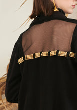 Load image into Gallery viewer, Tailored Black Coat