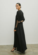 Load image into Gallery viewer, ASSIR BLACK ABAYA /SHAYLA