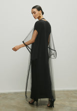 Load image into Gallery viewer, TULLE BLACK ABAYA/SHAYLA