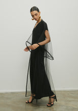 Load image into Gallery viewer, TULLE BLACK ABAYA/SHAYLA