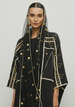 Load image into Gallery viewer, FOUNDING DAY BLACK ABAYA/SHAYLA