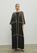 Load image into Gallery viewer, FOUNDING DAY BLACK ABAYA/SHAYLA