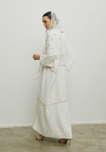 Load image into Gallery viewer, FOUNDING DAY WHITE ABAYA/SHAYLA