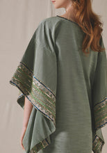 Load image into Gallery viewer, Sage Embroidered Kaftan
