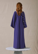 Load image into Gallery viewer, Purple Embroidered Kaftan
