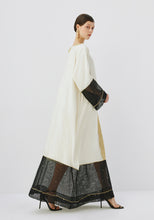 Load image into Gallery viewer, Founding Day off white Kaftan/Headband
